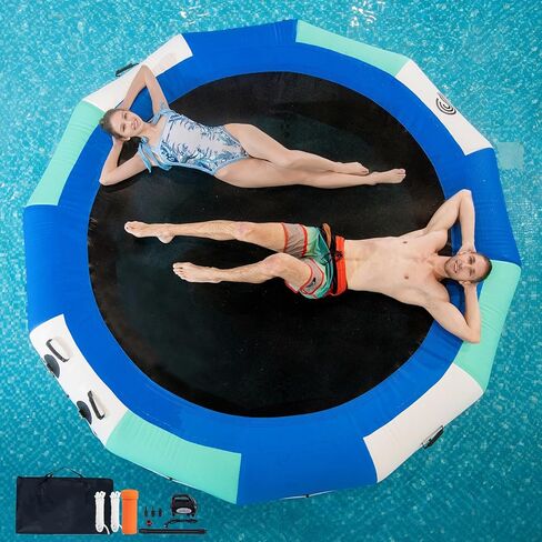 COOLWAVE ترامبولين مائي قابل للنفخ للبحيرة in Kuwait