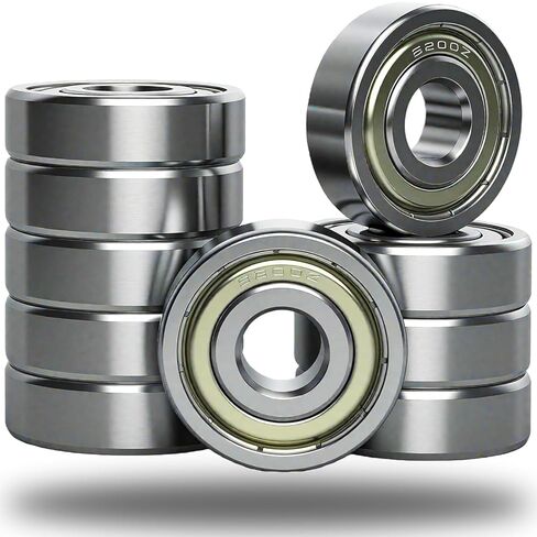10 PCS 6202-Zz Metal Seal Seal Bullings Deep Groove Ball ، أداء مسبقًا ومستقرًا ومحامل فعالة من حيث التكلفة (6202 ZZ) in Saudi Arabia