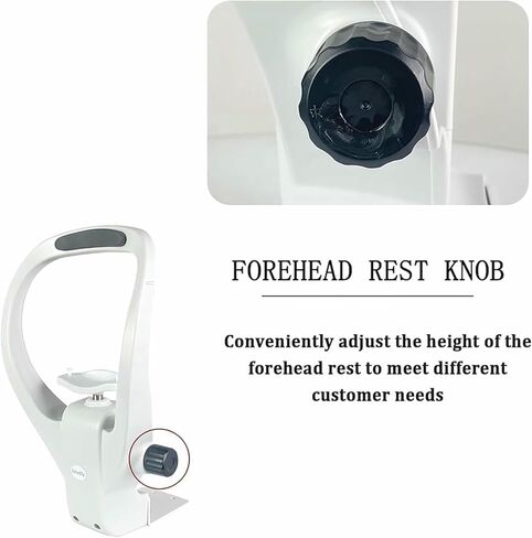 دعم الذقن والجبهة لقياس البصر - مسند متين لمقياس الانكسار التلقائي، رفع قابل للتعديل، مثالي لمتاجر النظارات ومراكز العناية بالعيون- in Kuwait