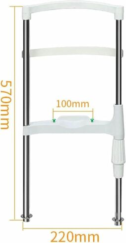 Chin Rest Vision Training Bracket,Forehead with Height Adjustment Knob,95mm Lifting Distance- in Kuwait