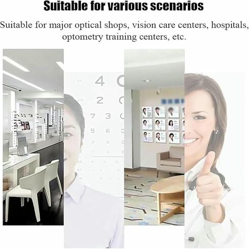 دعامة للجبهة لتدريب الرؤية، ملحقات قياس البصر لدعم الجبين ومسند الذقن، مع رفع قابل للتعديل، للتدريب على رؤية الأجهزة البصرية بمقياس الانكسار- in Kuwait