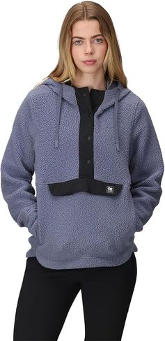 Outdoor Research Women's Grayland Fleece Pullover Hoodie in Saudi Arabia