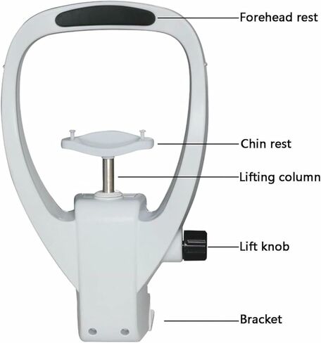 ملحقات قياس البصر لدعم الجبين ومسند الذقن، دعامة للجبهة للتدريب على الرؤية ومقياس الانكسار التلقائي، مع مقبض تعديل، معدات نظارات للانكسار التلقائي- in Kuwait