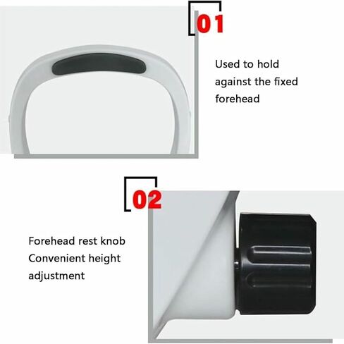 Ophthalmic Vision Training Bracket,Chin Rest Height Adjustable Accessory for Eyeglasses Equipment,Support for Improved- in Kuwait