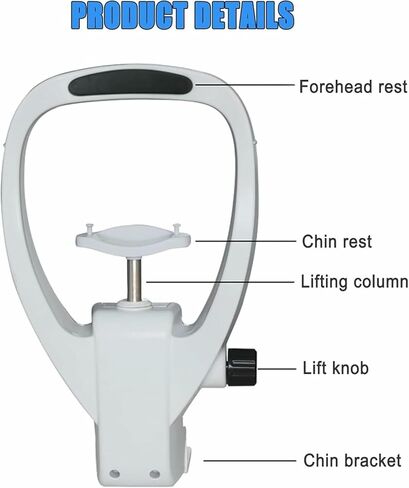 Ophthalmic Vision Training Bracket,Chin Rest Height Adjustable Accessory for Eyeglasses Equipment,Support for Improved- in Kuwait