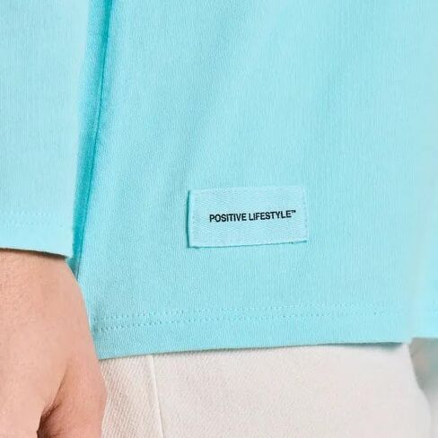 Life is Good. Women's Burst Symmetry Long Sleeve Crusher-LITE Hoodie, Aqua Blue in Saudi Arabia