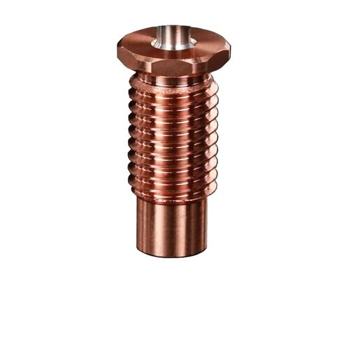 Heater Block + Nozzle + Bimetal Heat Break for 3D Printer(Set2 Hardened Nozzle,0.25mm) in Saudi Arabia