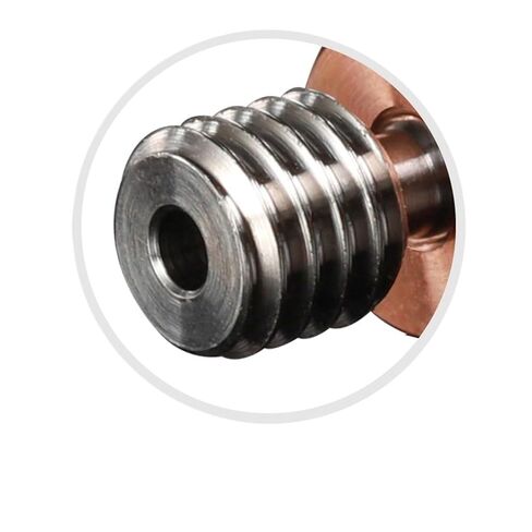 Heater Block + Nozzle + Bimetal Heat Break for 3D Printer(Set2 Hardened Nozzle,0.25mm) in Saudi Arabia