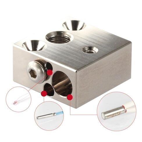 طابعة ثلاثية الأبعاد CR8 CR10 كتلة نحاسية ساخنة in Kuwait