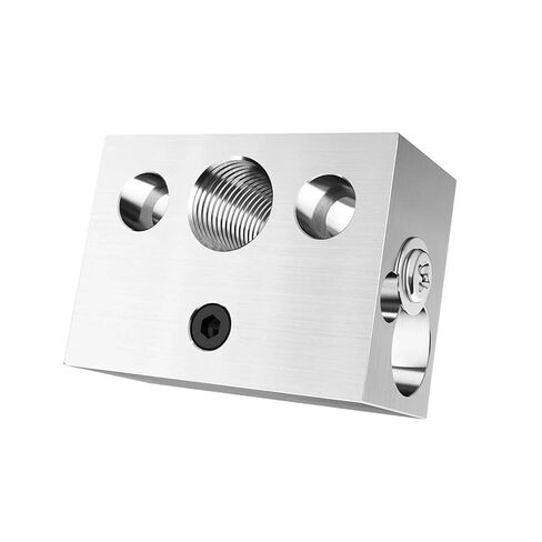 1pc Heated Block Aluminum Heater Heatblock Hotend Silicone Cover Sock(Silicone Cover) in Kuwait