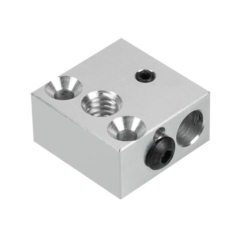 3D Printer CR10 Heated Block Titanium Alloy Heat Copper Plating(Aluminum Alloy) in Saudi Arabia
