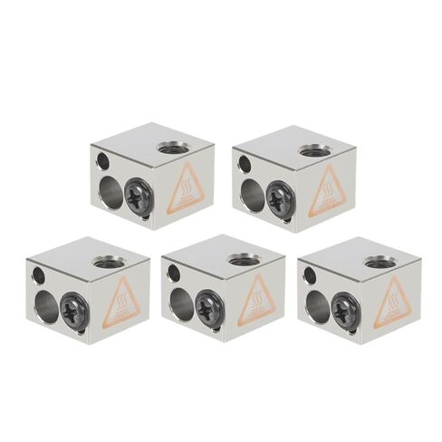 5/10pcs 3D Printer Parts Copper Heating Block Volcano Hotend Heat Nozzle(BP6 10pcs,Copper NV6) in Kuwait