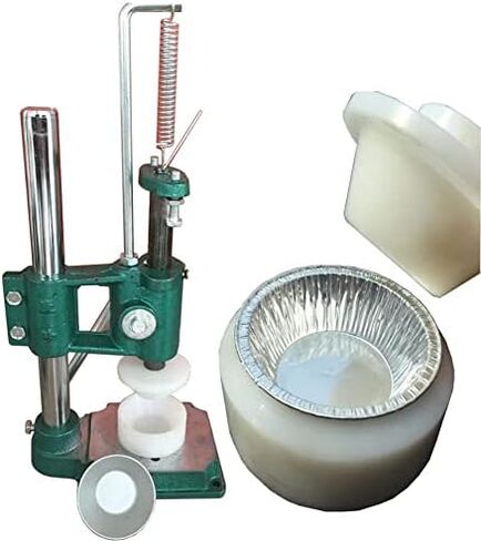 Commercial Egg Tart Making Machine Manual Egg Tart Pressing Machine with Mold,Egg Tart Crust Forming Machine Egg Tart Crust Tools for Home Restaurant in Kuwait