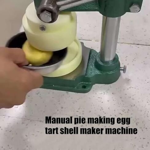 Egg Tart Moulding Machine, Manual Egg Tart Making Machine, Commercial Egg Tart Crust Forming Manual Mould Making Egg Tart Crust Tool in Kuwait