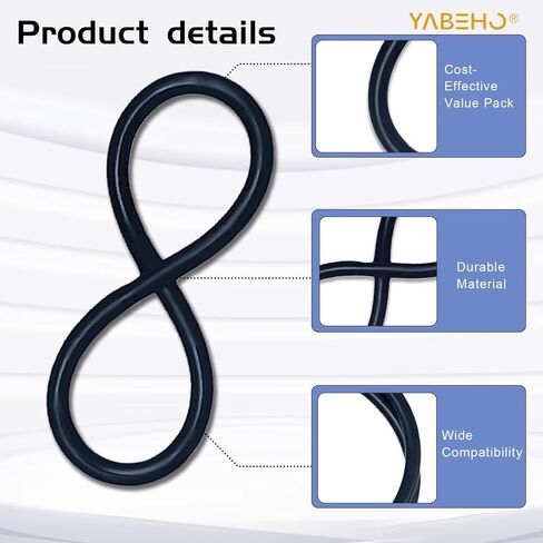 20-Pack 66100 30563B Round Vacuum Cleaner Belts – Compatible with Sanitaire & Eureka Upright Vacuums (Model SC679K, C2094,SC679K, SC684, SC688, SC689, SC886, SC887, SC888, SC9050D, Style RD) in Kuwait
