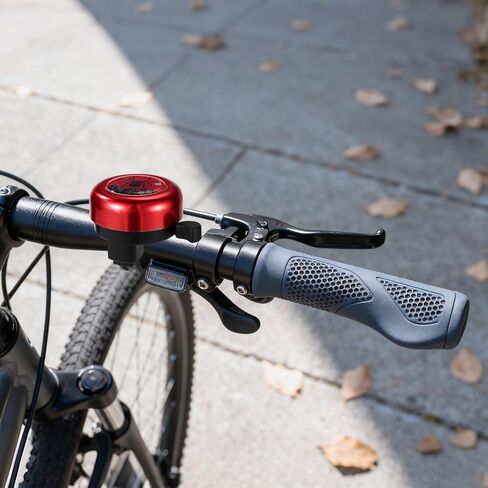 Bike Bell, Durable Loud Crisp Clear Sound Red Spider Bicycle Scooter Ringer Bell Funny Children's Bike Horn Accessories Suitable for Boys Girls Toddler Children Kids in Kuwait