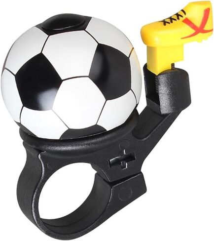 2 Pcs Bicycle Bell,Football Bike Bell Crisp Sound Mini Ringtone and Fun Bicycle Horns for Boys Girls Road, Electric, Mountain Bikes in Kuwait