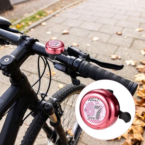 Fun 67 Bike Bell for Kids Boys Toddlers, Leopard Print Pattern Bicycle Bell with Loud Clear Sound for Children's Bike Accessories in Saudi Arabia