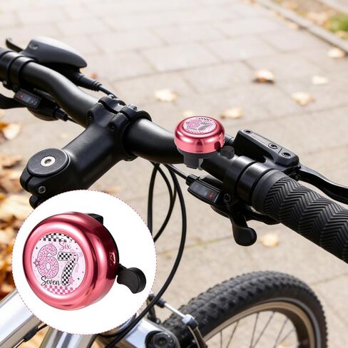 Fun 67 Bike Bell for Kids Boys Toddlers, Leopard Print Pattern Bicycle Bell with Loud Clear Sound for Children's Bike Accessories in Saudi Arabia