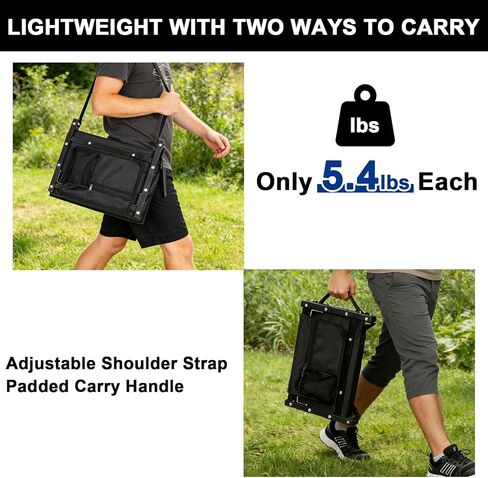 مقاعد استاد رومسوي للمدرجات مع دعم خلفي، عبوتان، كراسي مبيض محمولة خفيفة الوزن مع وسادة مبطنة واسعة، مقعد استاد قابل للطي مع حامل أكواب in Kuwait