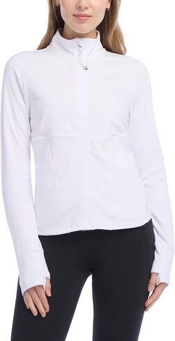 Danskin Women's Athletic Full Zip Corset Yoga Jacket in Kuwait