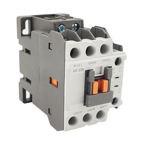 MC-22b 120V AC contactor 3P 22A 1NO1NC DIN Rail UL CE Listed in Saudi Arabia