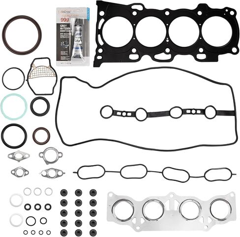 Philtop ES74017 ، HS9957PT-2 مجموعة طوقا من طرازات من 1995-1999 Century Lumina Monte Carlo Grand Prix ، 1997-1999 Malibu Cutlass ، 1995-1996 Cutlass Ciera 3.1L ، Clinder Head Gasket Kits with Bolts in Kuwait