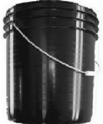 Leaktite #B5GSKD 5GAL Black Plastic Pail in Kuwait