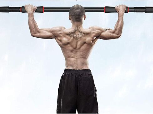 VIDI Horizontal Bar Doorway Pull Up And Chin Upper Body Workout for Home Gym Exercise Fitness in Kuwait