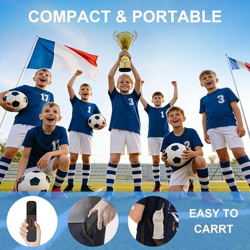 Ball Pump for Sports Balls, Portable Electric Ball Pump with 2 Needles &1 Air Nozzle, Digital Display Pressure Gauge, Fast Inflation, Sports Air Pump for Basketball Soccer Football Volleyball in Kuwait