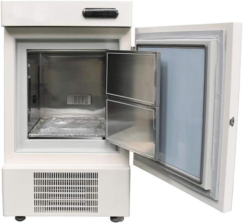 HNZXIB -86°C Ultra Low Temperature Freezer, 108L Lab Freezer High-Capacity for Medical Facilities, Research Institutes, Sample Preservation, Ultra Cold Storage in Kuwait