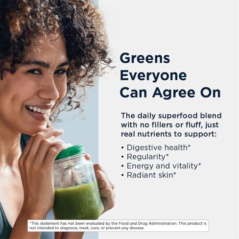 Designs for Health EssentiaGreens and Reds (الفراولة والكيوي، 30 حصة)، مسحوق نباتي فائق الجودة مع سبيرولينا، واللفت، والتفاح والمزيد، للتغذية اليومية وصحة الجهاز الهضمي in Saudi Arabia