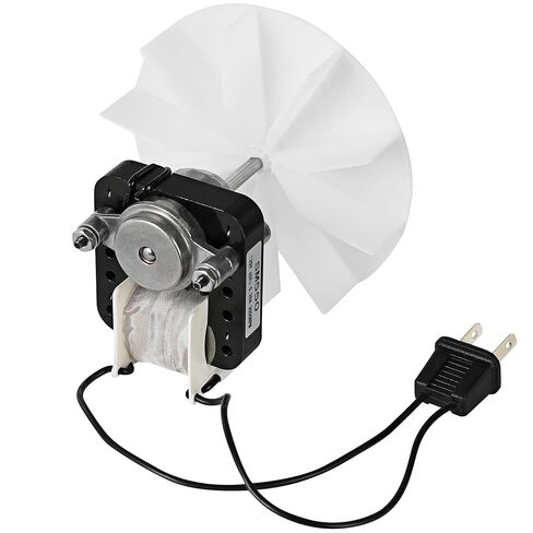 Bathroom Vent Exhaust Fan Motor Replacement Electric Motors Kit, Compatible for Nutone Broan Uppco Quiet Exhaust Vent Fan Motor 50CFM 3000RPM 120V, 1.5 Sones SM550 with Blower Wheel in Kuwait