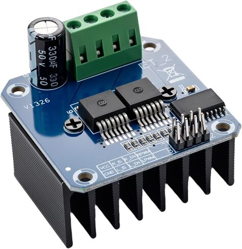 2-Piece Set of BTS7960 43A High-Power Motor Driver Modules, Ideal for Arduino with Current Limiting Function and Suitable as Smart Car Driver Modules in Kuwait