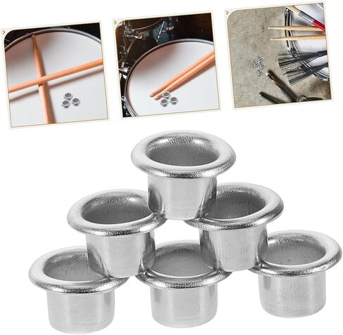 BESPORTBLE 20pcs Percussion Instrument Accessory Drum Air Vent Set Drum Vent Hole Easy Install in Kuwait