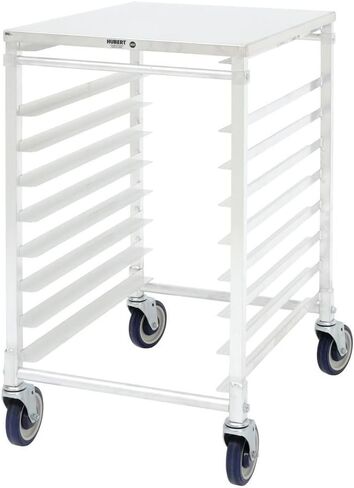 HUBERT 9-Pan Bun Pan Rack with Top - 20 1/2" L x 26" W x 34" H in Saudi Arabia
