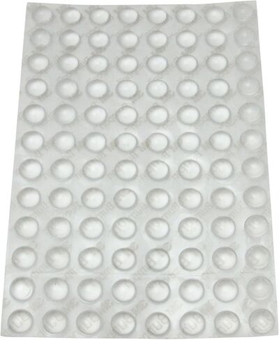 3M Bumpon Self-Adhesive Protectors Hemisphere, 0.312 in. Width x 0.085 in. Thick (Clear) / Retail-Packaged in Saudi Arabia