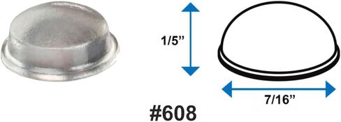 Framer Supply Decor Bump-Its – 7/16" Clear Hemisphere Silicone Rubber Bumpers, Adhesive Cabinet Door Stoppers & Furniture Pads, 1,000/Case in Kuwait