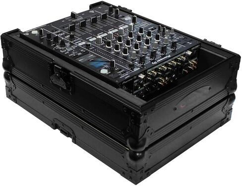 Odyssey Universal Black 12" Format DJ Mixer Flight Case with Extra Deep Rear Cable Compartment in Saudi Arabia