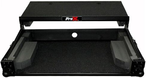 ProX Flight Case for Numark MixTrack 3 Pro 3 and Platinum Digital Controller with Laptop Shelf - High-Density Foam for Interior Support - Protective Laminated 3/8" Plywood - X-MXTPRO3 LTBL in Kuwait