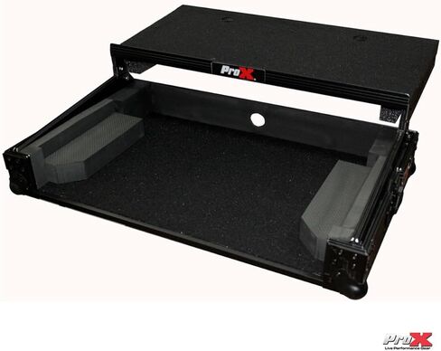 ProX Flight Case for Numark MixTrack 3 Pro 3 and Platinum Digital Controller with Laptop Shelf - High-Density Foam for Interior Support - Protective Laminated 3/8" Plywood - X-MXTPRO3 LTBL in Kuwait