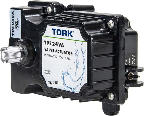 TORK TPE24VA 24-Volt Authentic Valve Actuator Control, Compatible with all 24VAC Control Systems, for Pools, Spa, Solar Equipment, UL Approved for Safety in Kuwait
