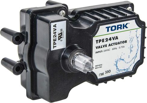 TORK TPE24VA 24-Volt Authentic Valve Actuator Control, Compatible with all 24VAC Control Systems, for Pools, Spa, Solar Equipment, UL Approved for Safety in Kuwait
