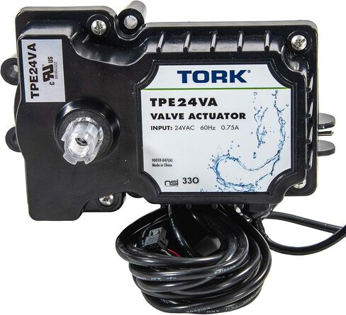 TORK TPE24VA 24-Volt Authentic Valve Actuator Control, Compatible with all 24VAC Control Systems, for Pools, Spa, Solar Equipment, UL Approved for Safety in Kuwait