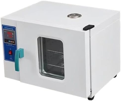 Lab Certified Vacuum Oven Kit with Adjustable Fan Speed, 15.6L Benchtop Convection Oven for Precise Temperature Control (50-300°C) - Ideal for Laboratory Use in Kuwait
