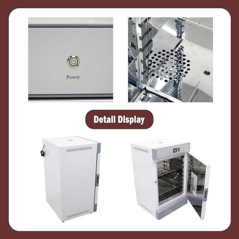 Digital Forced Air Convection Drying Oven Lab Blast Drying Oven Industrial Drying Baking Heat Treatment Intelligent Temperature Control 220V 3KW 210L in Kuwait
