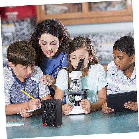 Resistance Box Variable Ohm Resistor Educational Instrument Plastic Material Safe for Boys and Girls in Kuwait