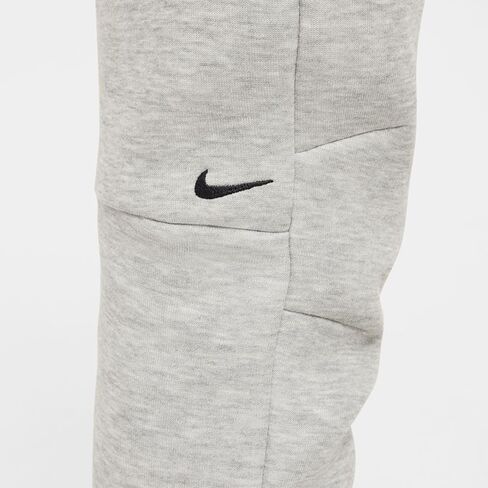 Nike Sportswear Tech Fleece Big Kids' Joggers (HV5869-063, Dark Grey Heather/Black/Black) Size Small in Saudi Arabia