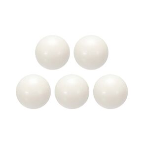 uxcell 3/4-inch PA Nylon Solid Plastic Balls, Precision Bearing Ball 5pcs