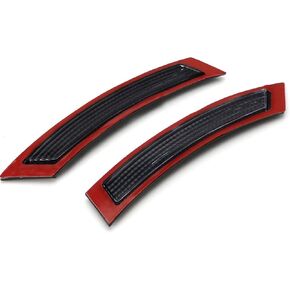 Front Side Marker Fender Bumper Replacement Reflector Compatible with 2007-2013 BMW E92, E93 Coupe/Convertible 2 Door Only (AMBER)